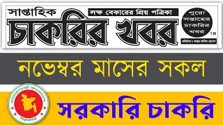 নভেম্বর মাসের সকল সরকারি চাকরির নিয়োগ বিজ্ঞপ্তি ২০২৫ || New government job circular 2025 || 😍🔥