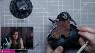 Twitch VOD - Elden Ring Board Game Minis - Margit the Fell Omen