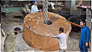Massive Gear Wheel Repair — Heavy Steel Machining Work