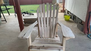 Pallet Chair - Building An Adirondack Chair From Pallets