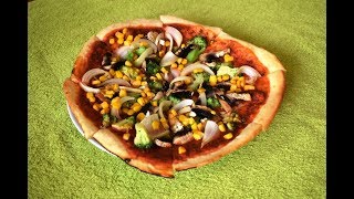 Pizza - ľahká, vegan, nízky obsah tuku + kalórie