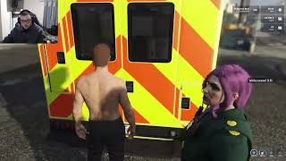FiveM role playing scene in hospital