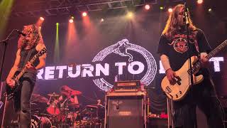 Return to Dust perform Bored  at House of Blues in Houston, TX