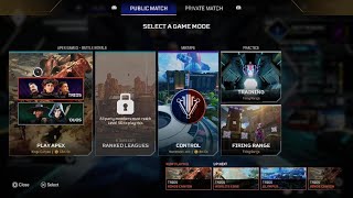 Playing the new apex Legends season with the new Legend ballistic