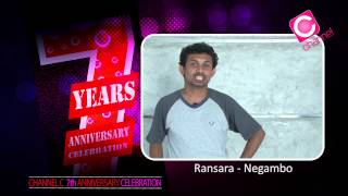 Channel C 7th Anniversary Celebration Top 10 winners selection - Ransara