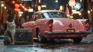 Street electric guitar performance urban live solo guitar music feeling the city vibes