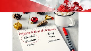 12 days of Christmas Swap Dec.14 Gift #7 Sent to ScrappyTate