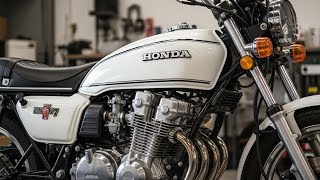 ASMR 1980 Honda CB750 Full Restoration | Rusty Abandoned to Stunning White Classic