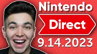 🔴 Nintendo Direct 9.14.2023 REACTION - EmSwizzle