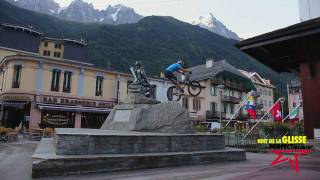 Danny MacAskill filming in Chamonix for " Perfect Moment -INSTANT "