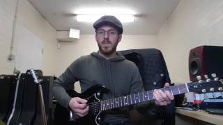 Slow Gm Blues - Guitar improv solo