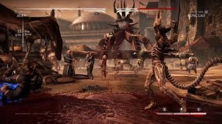 Mortal Kombat X: Tarkatan Alien Combo: (22 HITS) (43% DMG) (3 METERS)
