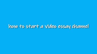 Will Schoder & Coffee Break Discuss How to Start a Video Essay Channel
