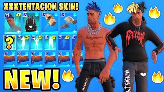 *NEW* "XXXTENTACION" Fortnite Skin! (Icon Series)
