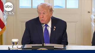 President Trump meets with oil and gas executives at White House