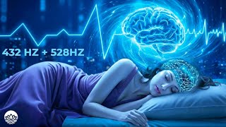 432Hz + 528Hz | The DEEPEST Healing Sleep for Full Body and Mind Regeneration
