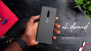 dbrand skin for OnePlus 8 | New Black Swarm look!