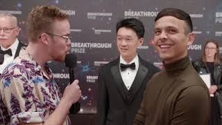 Jeffery Chen Red Carpet Interview w/ AsapSCIENCE’s Mitch + Greg: 2020 Breakthrough Prize Ceremony