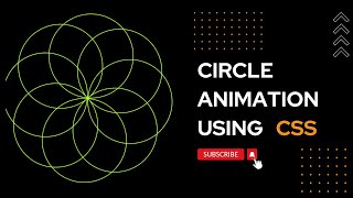 Tutorial - Circle Animation using CSS | Web Developer | HTML / CSS Developer | @codeonpalm