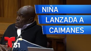 Niña lanzada a caimanes: hombre podría enfrentar nuevamente la pena de muerte