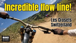 Where To Ride | Top to Bottom POV of Les Crosets Flow Line, Switzerland