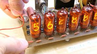 Nixie digital stopwatch repair (DS35)