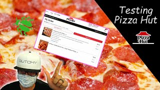 Testing the Pizza Hut website | Exploratory Testing | QA