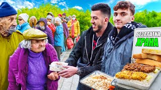 Feeding the HOMELESS people in Sofia #1BillionSummit #1BKindness