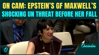 P*D*PH*LE Epstein’s GF, Maxwell THREATENS The World! SHOCKING Speech Before S*x-Trafficking Charges