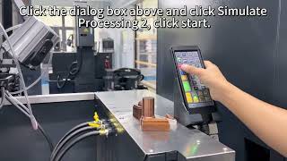 14  Simulation processing and automatic shutdown Electrical Discharge Die Sinking Mirror EDM Machine