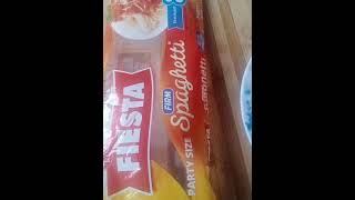 spaghetti/home made recipe