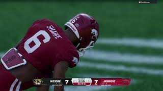 PastaPadre CFB League! Mizzou @ #2 Arkansas [Rivalry Game] (User Game)