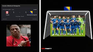 Bosnia played with 11 goalkeepers