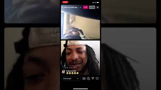 Kts Dre & Fbg Cash Join Kts Royalbaybe Ig Live !! “Yu not Kts Gang or a real GD!!”