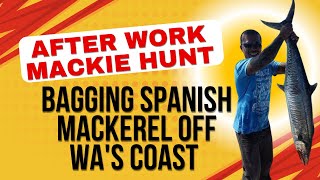 After Work Mackie Hunt: Bagging Spanish Mackerel Off WA's Coast 🌊