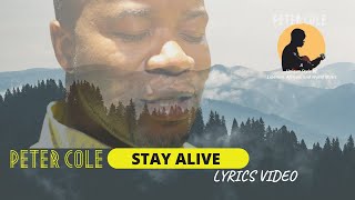 Peter Cole - Stay Alive Lyrics Video