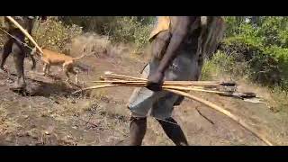After Long day Hunting Technique 😱 Hadzabe Bushmen got something 