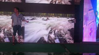Front Service Indoor 2K LED Video Wall 1.875 LED Media Wall No Noise Middle East