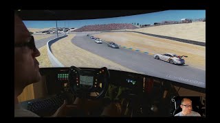 iRacing Porsche Cup (fixed) Race @ Sonoma Raceway - D-Box Full Motion Integrated 57" Odyssey Neo G9