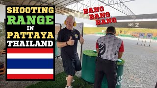 Shooting Range in Pattaya Thailand 🇹🇭 Fun with guns