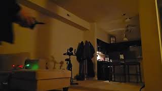 E-Flite Night Vapor in living room