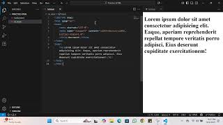 Add Live Server Preview To Visual Studio Code | First Video