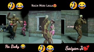 ARMORED TITAN - Yeah Baby Refix & Nach Meri Laila & Saiyaan Ji 😍🔥 - STATUS | FREE FIRE #shortsvideo