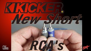 Kicker has 2 new short RCA's, this is fantastic review