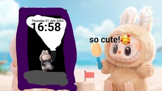 These labubu live wallpapers are too cute to add on your phone!