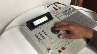 MPC 2000XL testing it out