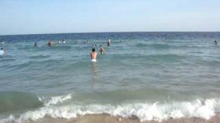 Santosh Basnet  watching beach of qatar