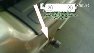 Engine without exhaust . No exhaust CO2 Technology New York
