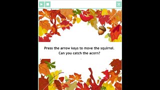 Just2easy Live Lesson - Autumn Coding Mini-Games – Simple Event-Based Games