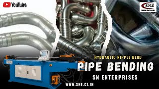 Pipe Bending Machine for Hydraulic Nipple Bending | High-Strength Bending for Hydraulic Fittings